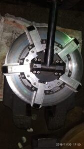 gate valve lapping machine 6